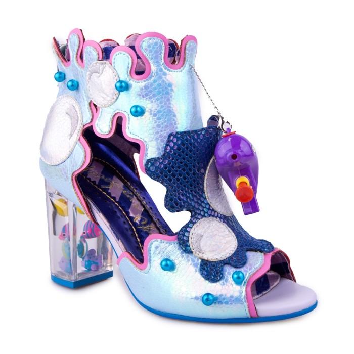 Irregular Choice Dolphin Splash Blue - Daisy Mae Boutique