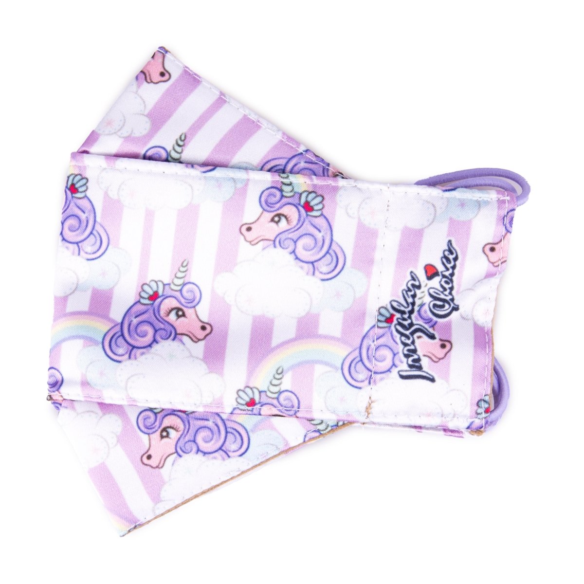 Irregular Choice Lady Daisy Unicorn Face Mask STRIPE - Daisy Mae Boutique