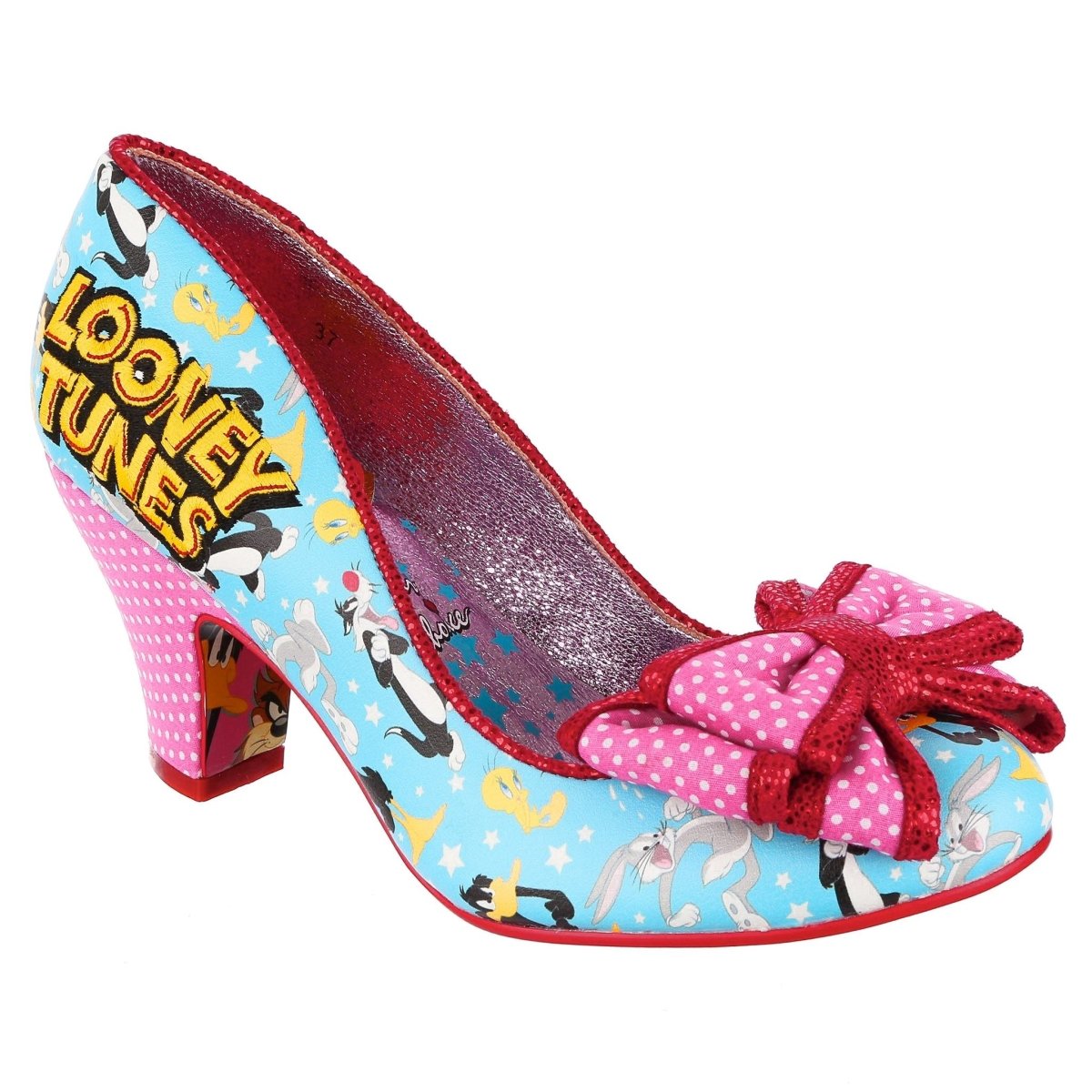 Irregular Choice*LOONEY TUNES* Ban Joe Pink / Blue - Daisy Mae Boutique