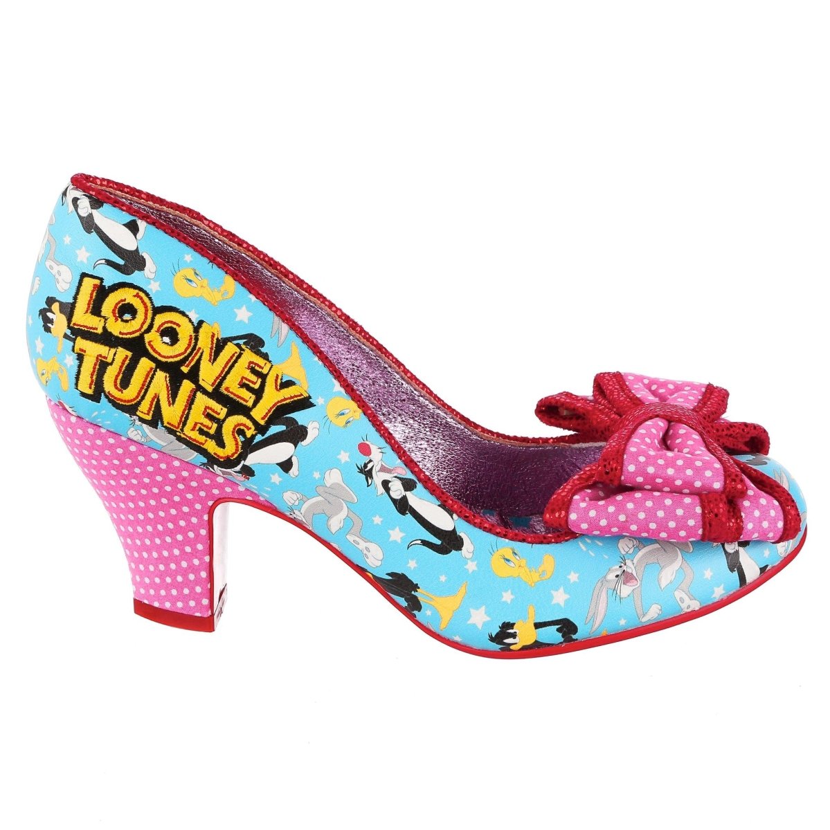 Irregular Choice*LOONEY TUNES* Ban Joe Pink / Blue - Daisy Mae Boutique