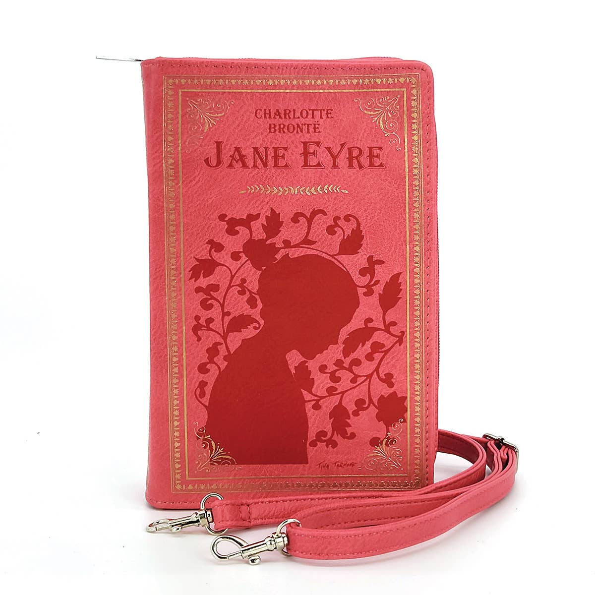 Jane Eyre Book Clutch Bag in Vinyl PRE ORDER - Daisy Mae Boutique