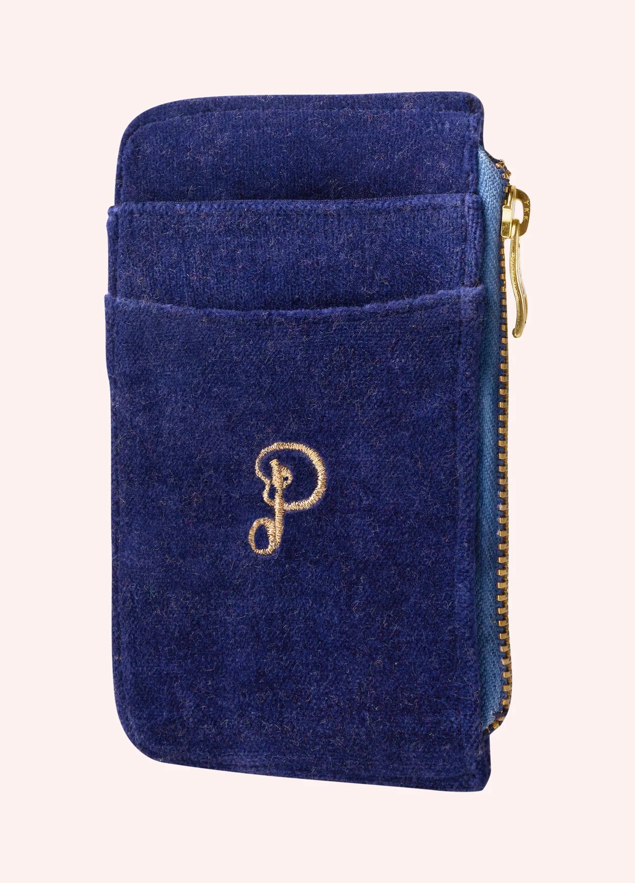 Powder Jolly Jelly Navy Card Holder