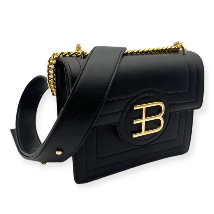 JG Black B Handbag - Daisy Mae Boutique