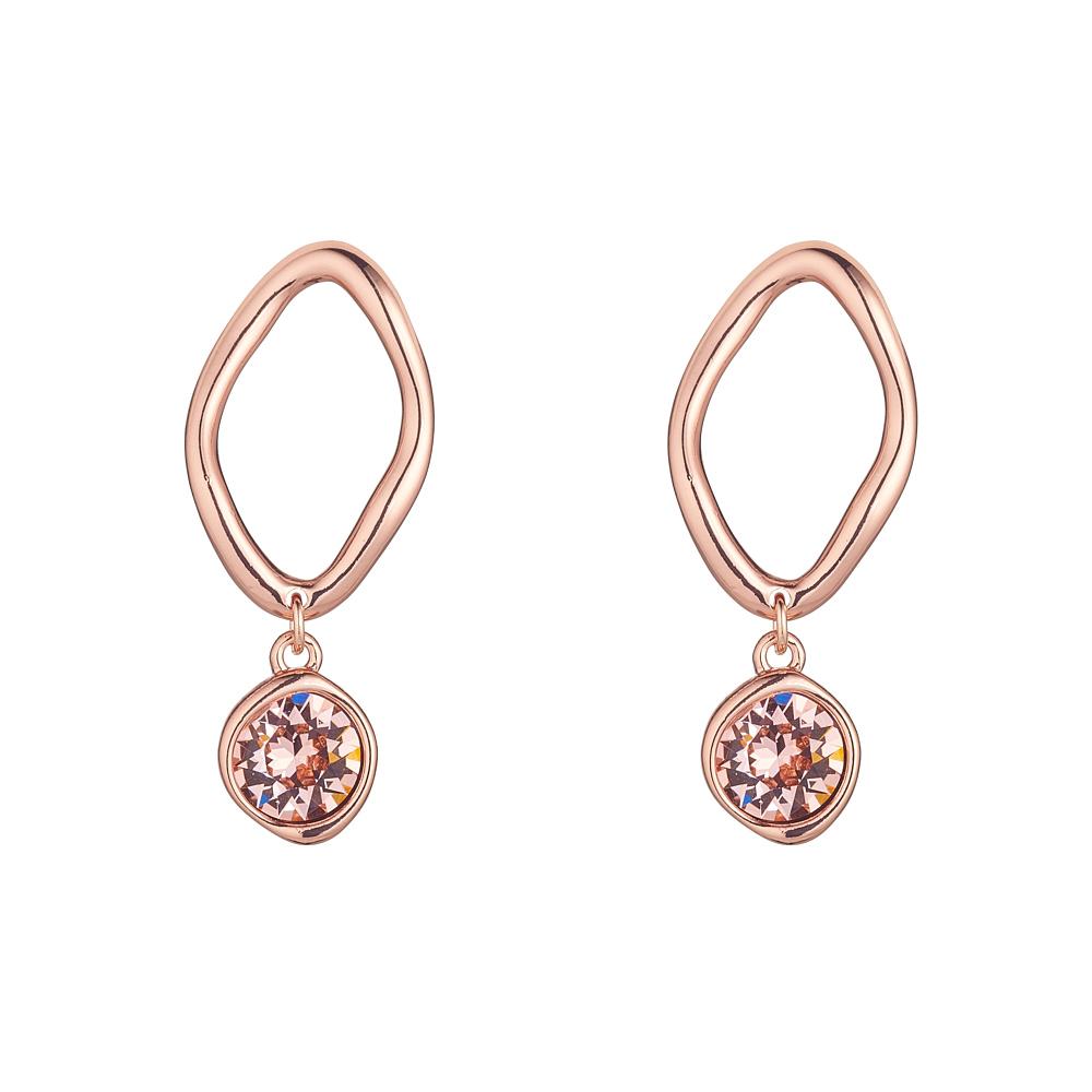 Knight and Day Sabina Vintage Rose Earrings - Daisy Mae Boutique