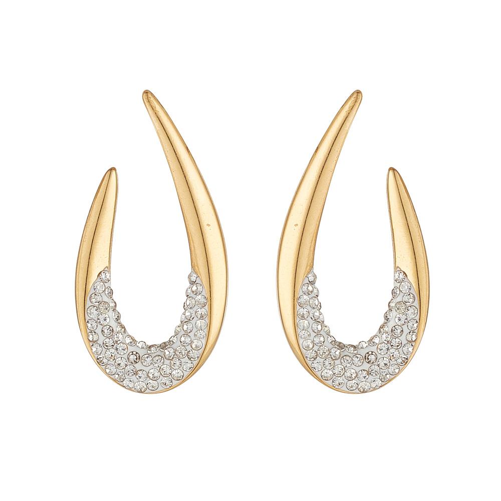 Knight & Day Addyson Gold Earrings - Daisy Mae Boutique