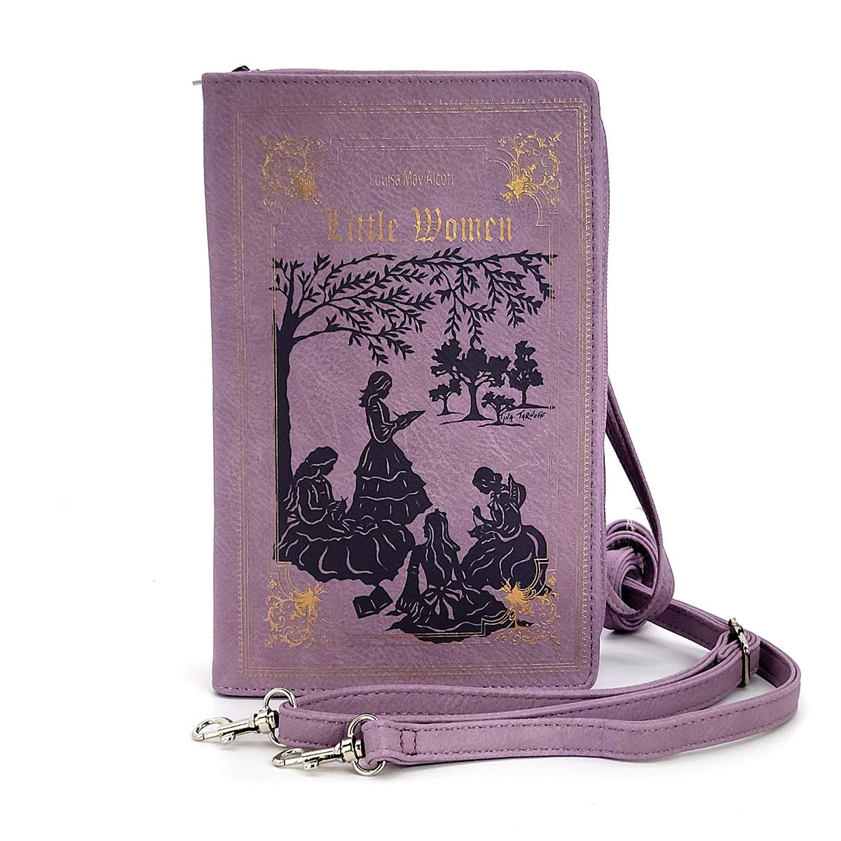 Little Women Book Clutch Bag in Vinyl PRE ORDER - Daisy Mae Boutique