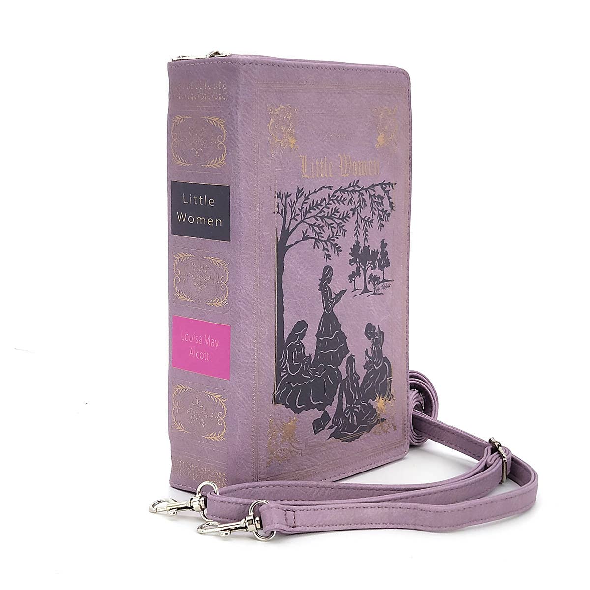 Little Women Book Clutch Bag in Vinyl PRE ORDER - Daisy Mae Boutique