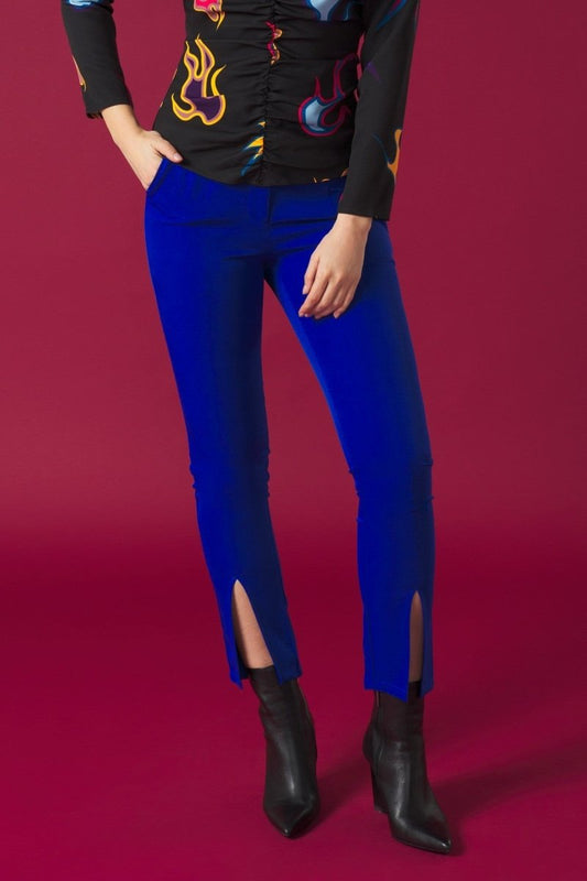 Minueto Gene Colbalt BlueTrousers - Daisy Mae Boutique