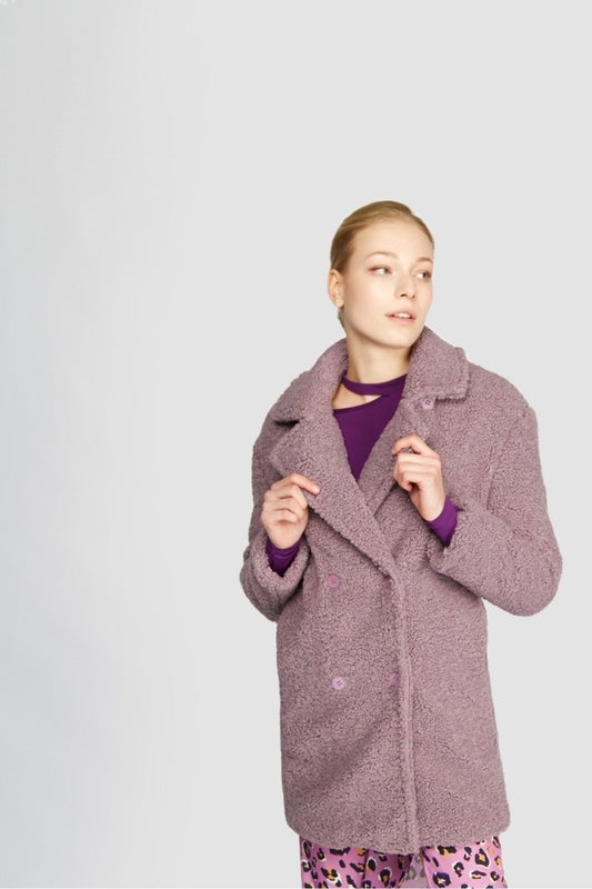 Minueto Lilac Martina Coat - Daisy Mae Boutique