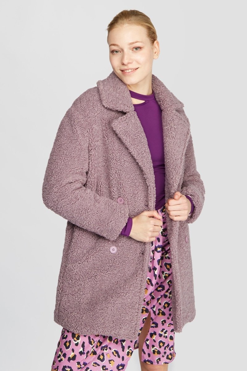 Minueto Lilac Martina Coat - Daisy Mae Boutique