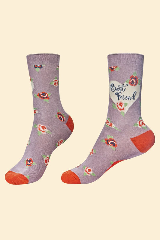 Powder Besties Socks - Daisy Mae Boutique