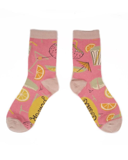 Powder Cocktails Socks - Daisy Mae Boutique