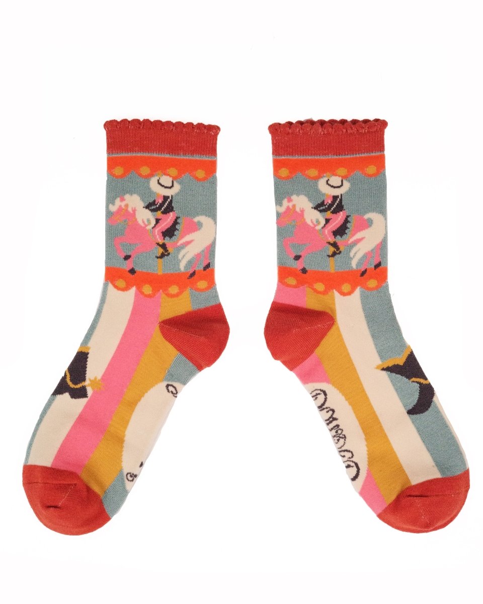 Powder Cow Girl Ice Socks - Daisy Mae Boutique