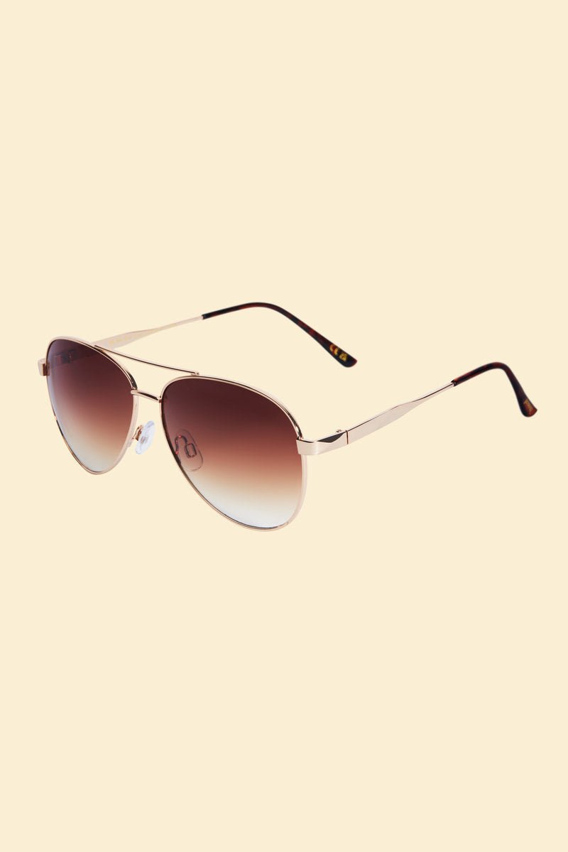 Powder Limited Edition Julieta Sunglasses Gold - Daisy Mae Boutique