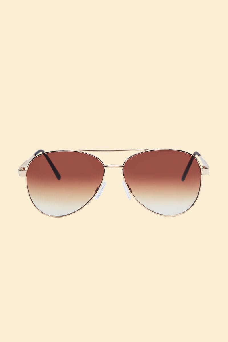 Powder Limited Edition Julieta Sunglasses Gold - Daisy Mae Boutique