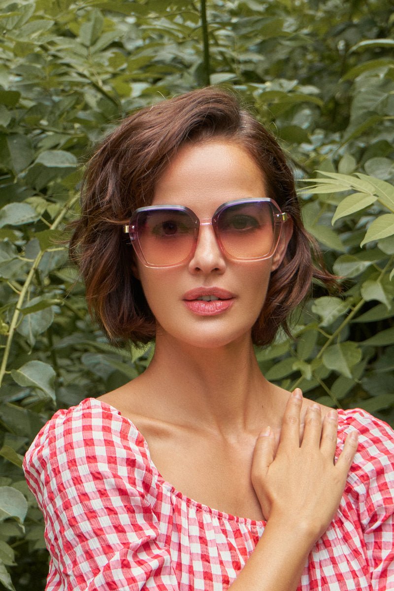 Powder Limited Edition Leilani Sunglasses Rose - Daisy Mae Boutique