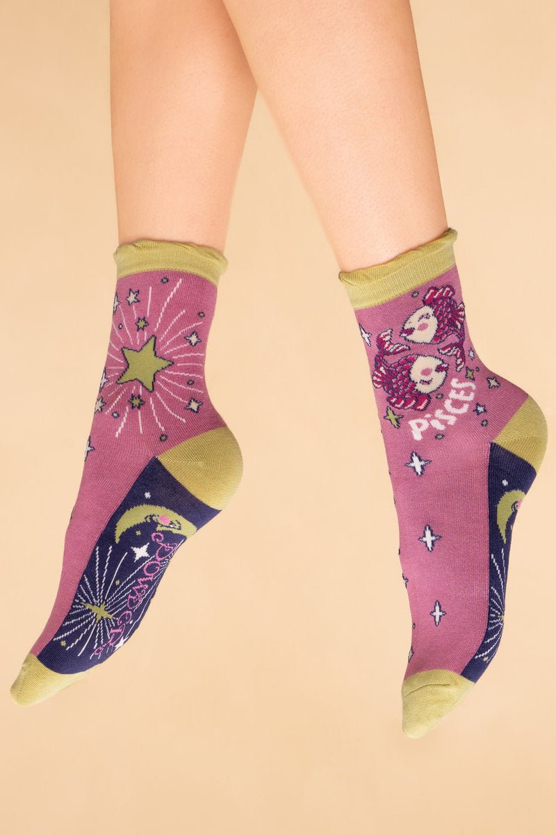 Powder Zodiac Socks - Daisy Mae Boutique