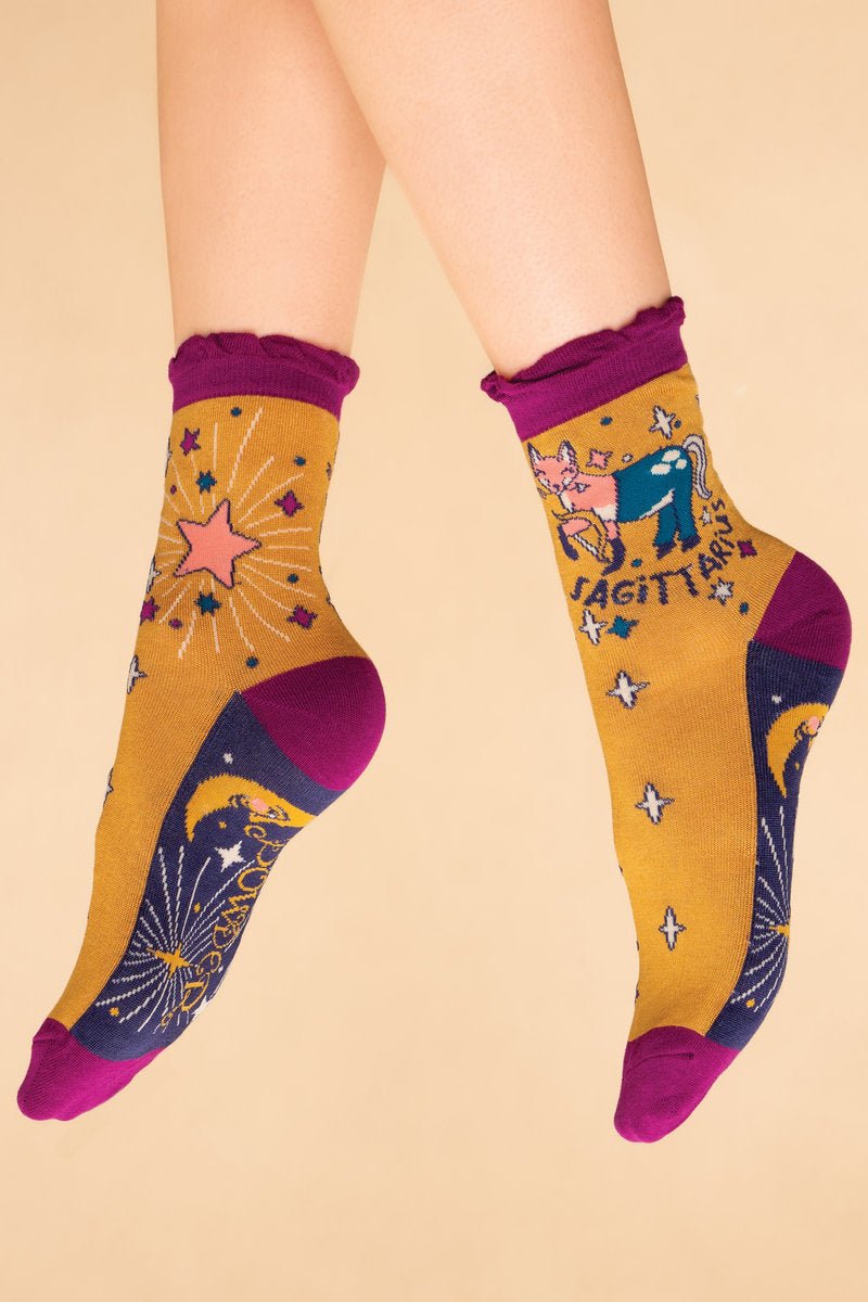 Powder Zodiac Socks - Daisy Mae Boutique