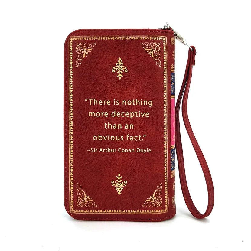 Sherlock Holmes Book Wallet - Daisy Mae Boutique