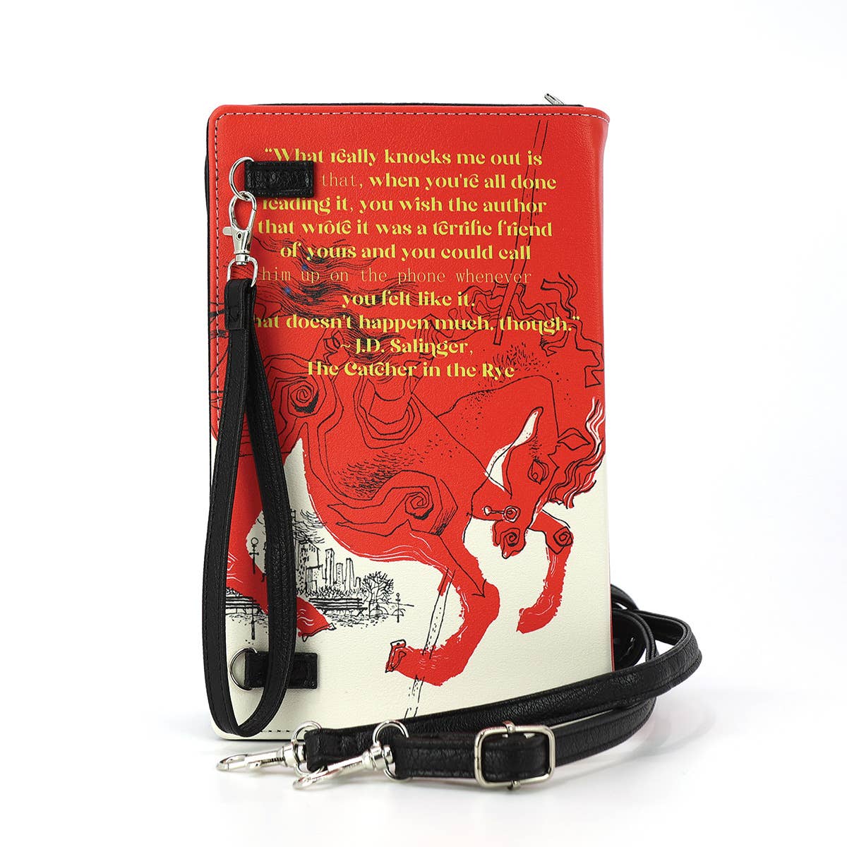 The Catcher in the Rye Book Clutch Bag - Daisy Mae Boutique