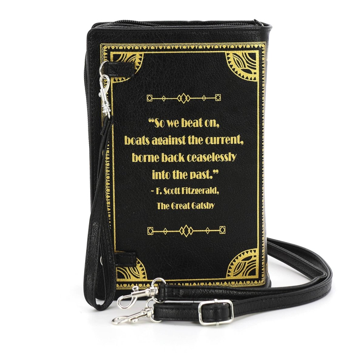 The Great Gatsby Book Clutch Bag in Vinyl PRE ORDER - Daisy Mae Boutique