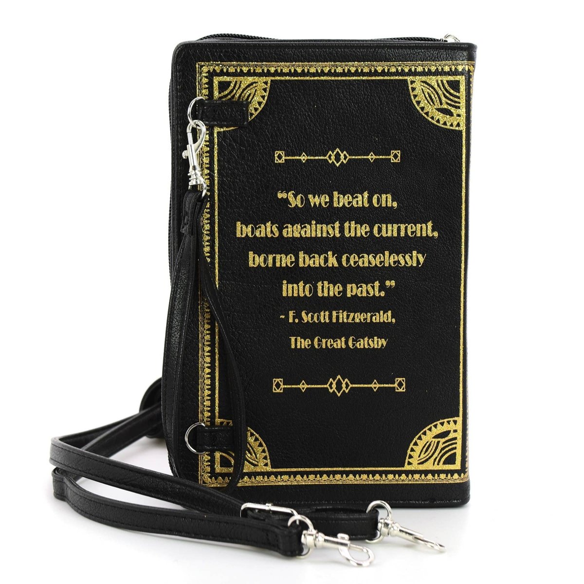 The Great Gatsby Book Clutch Bag in Vinyl PRE ORDER - Daisy Mae Boutique