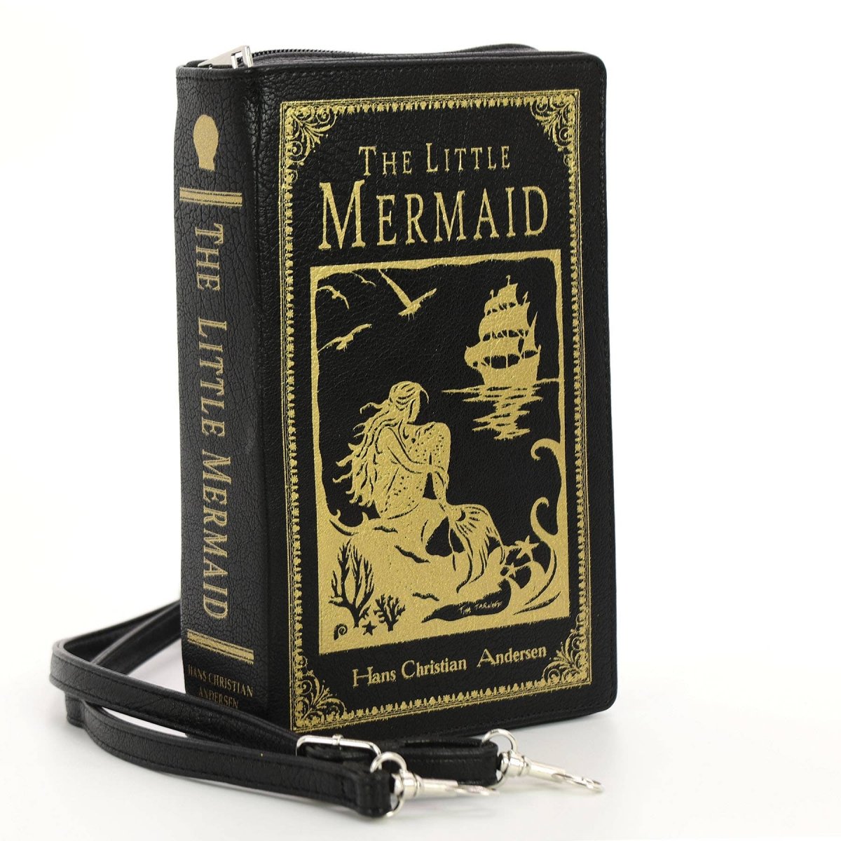 The Little Mermaid Book Clutch Bag in Vinyl PRE ORDER - Daisy Mae Boutique