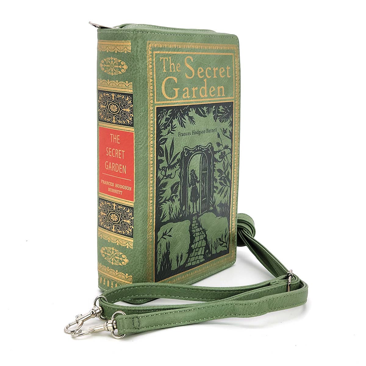 The Secret Garden Book Clutch Bag in Vinyl PRE ORDER - Daisy Mae Boutique