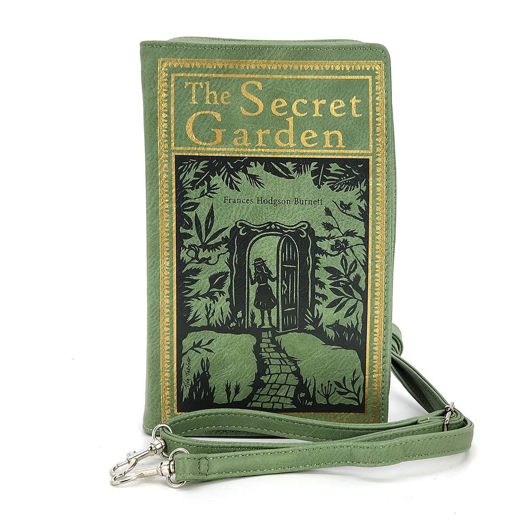 The Secret Garden Book Clutch Bag in Vinyl PRE ORDER - Daisy Mae Boutique