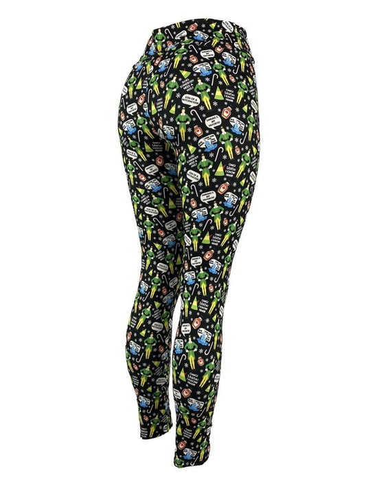 Tiho Buddy the Elf Christmas Leggings - Daisy Mae Boutique