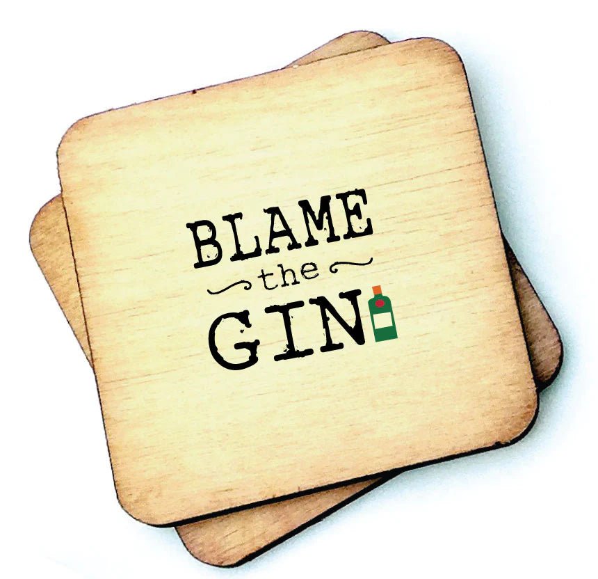 Blame the Gin Coaster - Daisy Mae Boutique