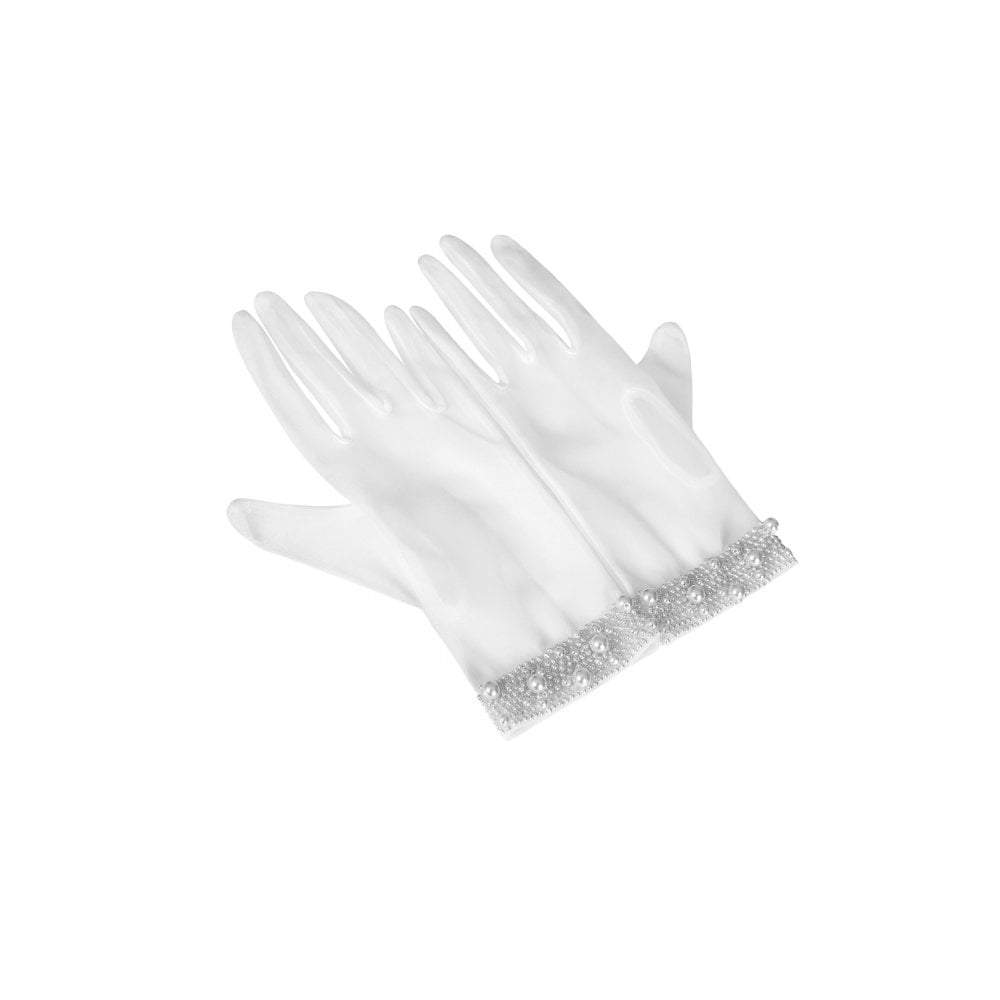 Collectif Talia White Dress Gloves - Daisy Mae Boutique