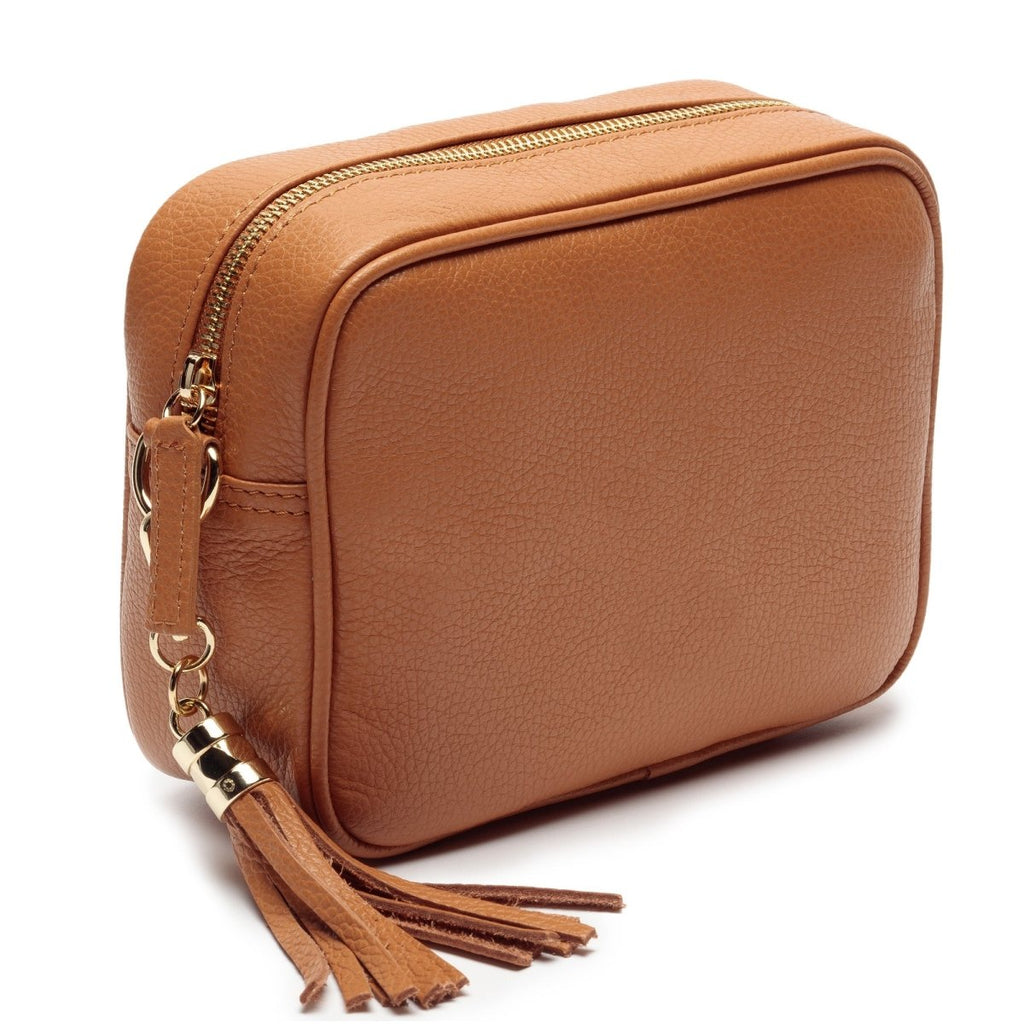 Elie Beaumont Tan Crossbody