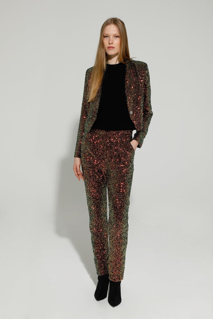 Goa Goa Benny Sequin Trousers - Daisy Mae Boutique