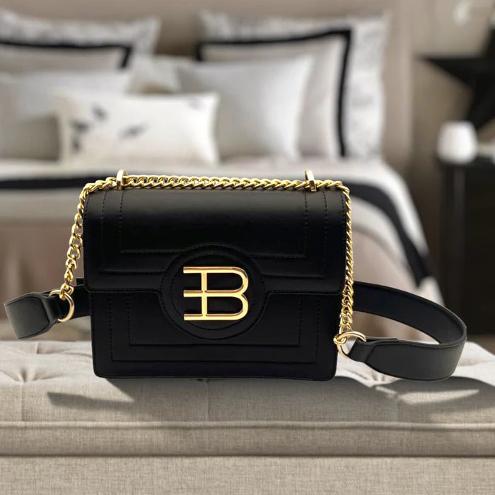 JG Black B Handbag - Daisy Mae Boutique