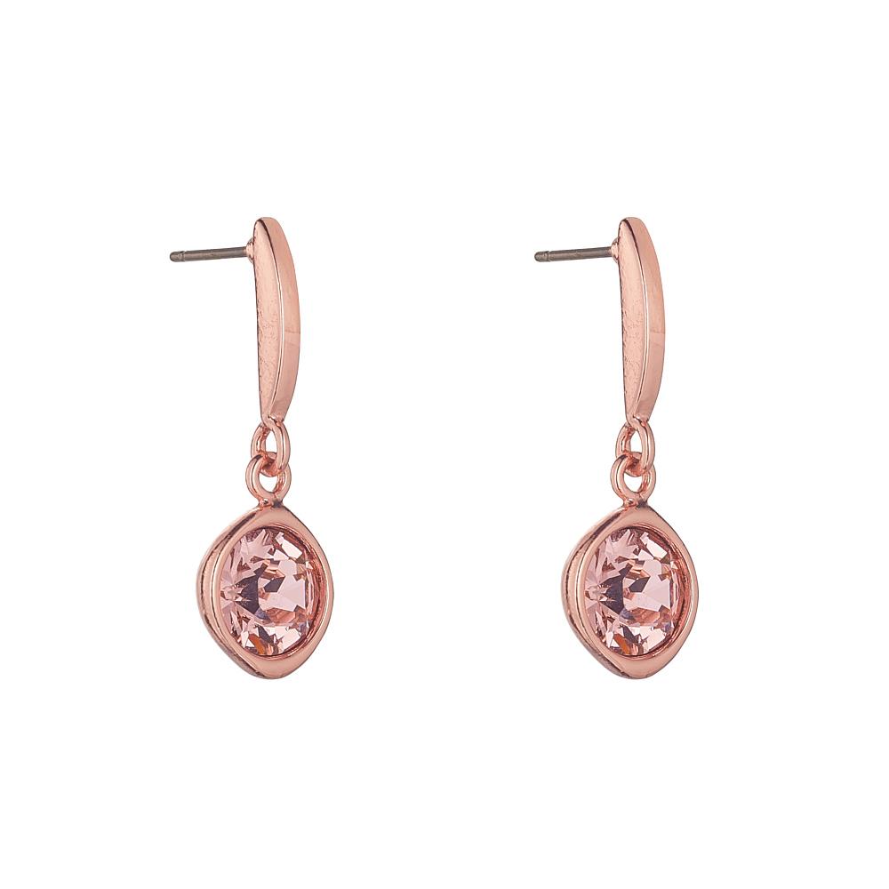Knight and Day Simona Vintage Rose Earrings - Daisy Mae Boutique