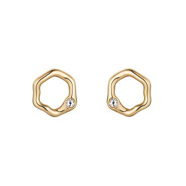 Knight & Day Janine Gold Earrings - Daisy Mae Boutique