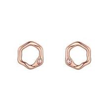 Knight & Day Janine Rose Gold Earrings N439EAD - Daisy Mae Boutique
