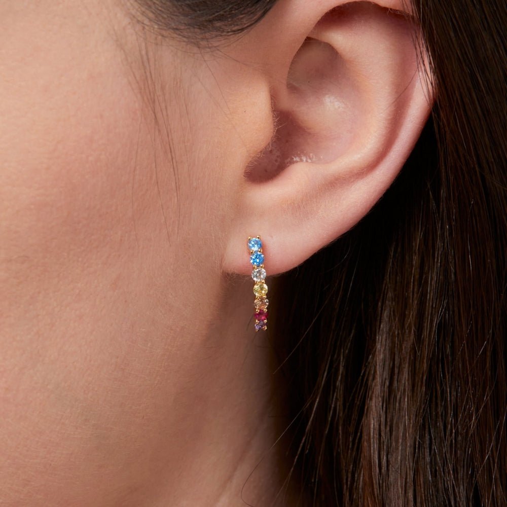 Knight & Day Multi Colour Earrings Q522ETR - Daisy Mae Boutique