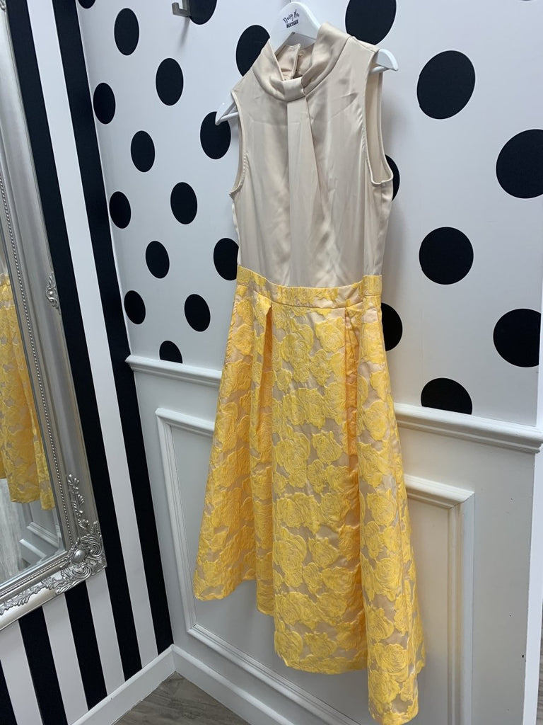 Maisy Lemon Wedding Guest Dress - Daisy Mae Boutique
