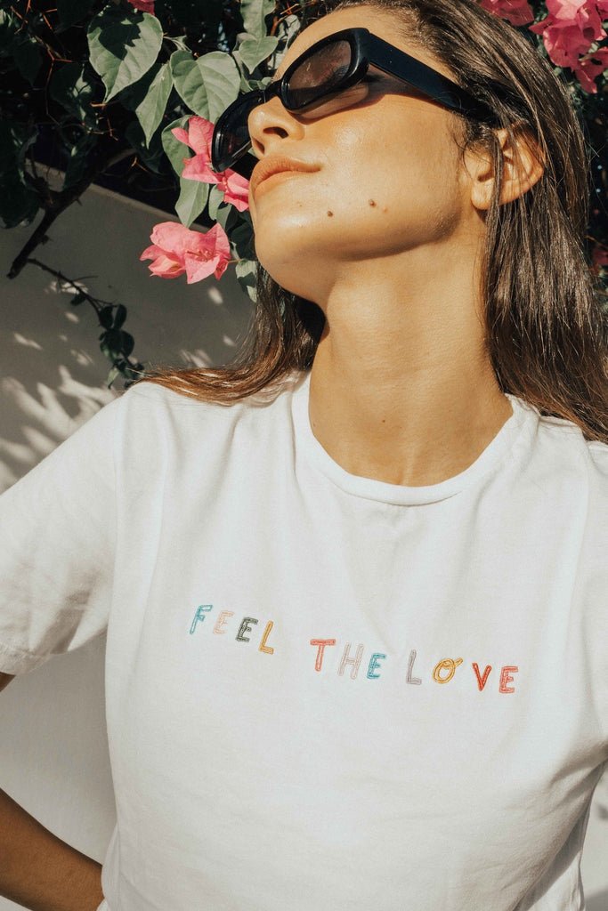 Olive & Frank Feel the Love Tee - Daisy Mae Boutique