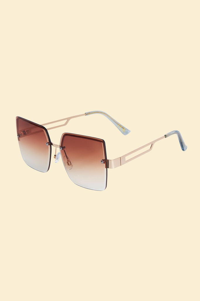 Powder Dahlia Luxe Sunglasses - Daisy Mae Boutique