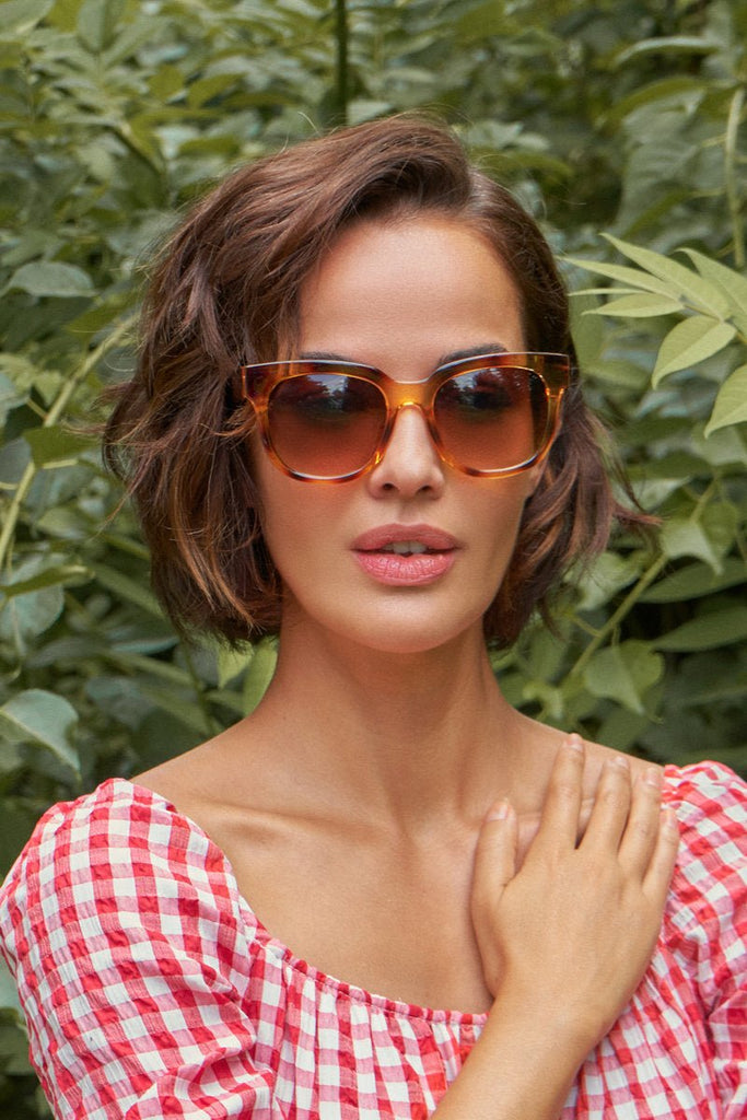 Powder Elena Limited Edition Sunglasses Sunburst - Daisy Mae Boutique