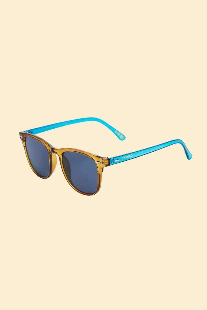 Powder Limited Edition Carina Sunglasses Turquoise/Nude - Daisy Mae Boutique