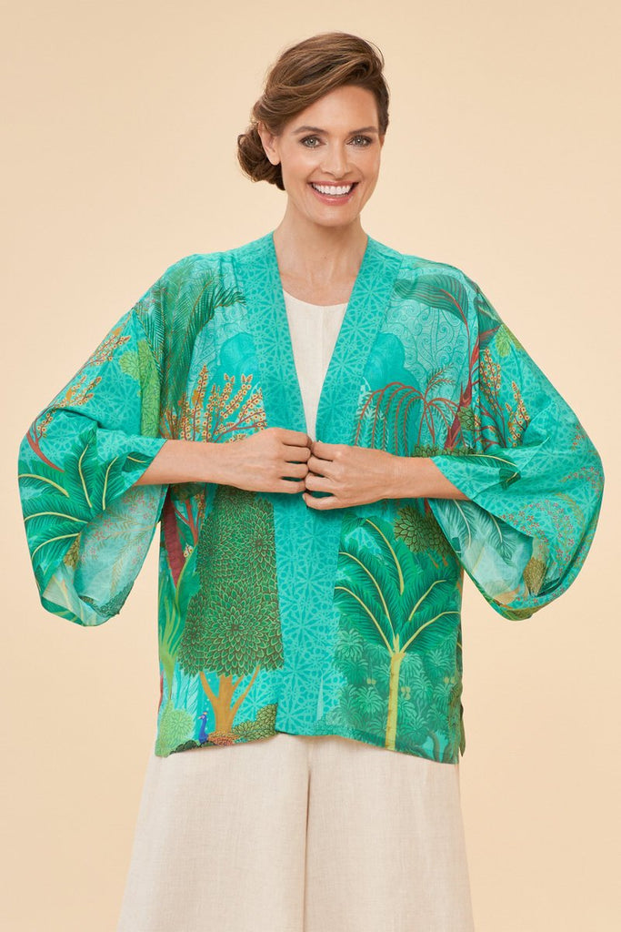 Powder Secret Paradise Kimono Jacket - Daisy Mae Boutique